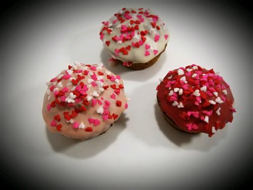 Valentine Puppycakes - Tray of 23 *